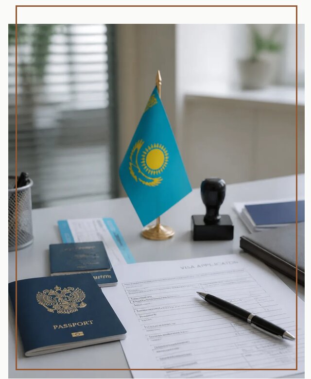 Оформление визы в Казахстан для поездки и работы в Орехове-Зуеве