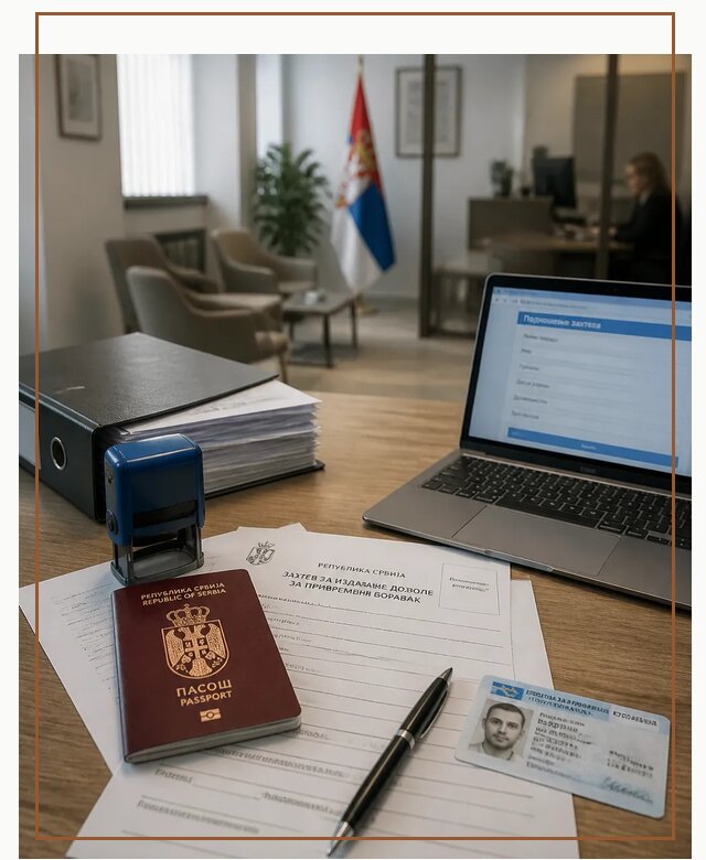 Оформление ПМЖ в Сербии для переезда в Орехове-Зуеве под ключ